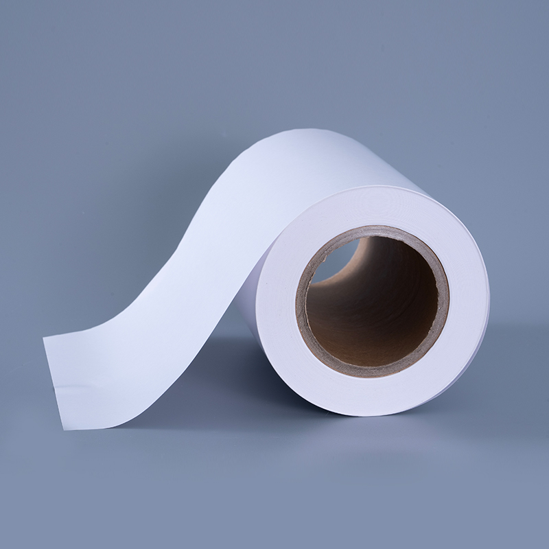 ورق لاصق من الفينيل الأبيض اللامع القابل للطباعة بنفث الحبر