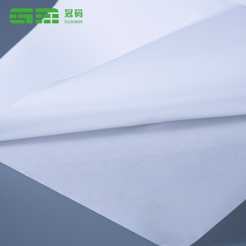 75mic تسمية قابلة للإزالة PP ورقة الاصطناعية تسمية لفة جامبو